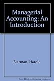 Managerial accounting : an introduction