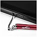 BoxWave Capacitive Amazon Kindle Fire Stylus - Works for All Kindle Touch Screen Devices - Kindle Fire HD 7 inch, Kindle Fire HD 8.9 inch, Kindle Fire, Kindle Touch, Kindle Paperwhite (Crimson Red)