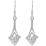 Sterling Silver Celtic Dangle Earrings