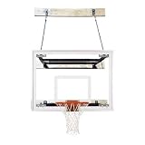 First Team SuperMount 46 Maverick Wall - Mounted Basketball Hoop with 54 Inch Glass Backboard - B000A7NVDG