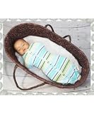 from KB Designs The Woombie Summer Swaddle Maldives 0-3 Months