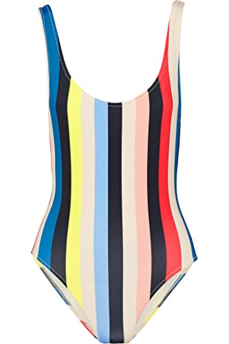 Women's Sexy Crewneck One Piece Beachwear Bikini Monokini Swimsuit Bating Suits(FBA)