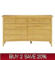 Hastings 10 Drawer Chest