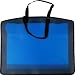 Filexec Carry All Bag, In-Side Pocket, Business Card Slot, Zippered Closure, Blue (34961)