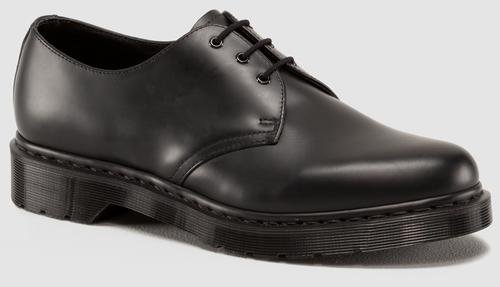 Dr. Martens 1461 Shoe,Black Smooth,4 UK/5-6 M US