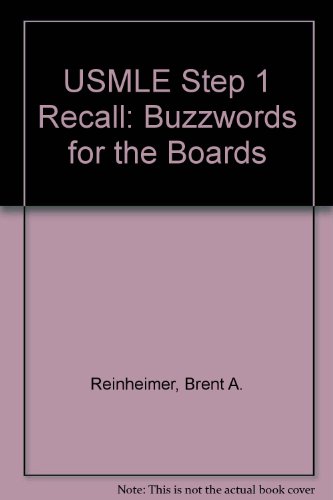 USMLE Step 1 Recall: Buzzwords for the Boards