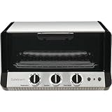 Cuisinart TOB-50BC Classic 6-Slice Toaster Oven Broiler, Brushed Stainless Steel