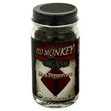 Red Monkey Organic Black Pepper Whole, 1.1-Ounce Net Weight