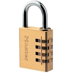 MASTER LOCK 604EURD KOMBINATIONSVORHM-DNGESCHLOSS 40MM VOLLMESSING BM-\GEL 27MM