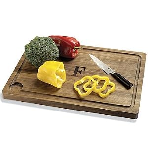 Monogrammed Walnut Cutting Board - Frontgate