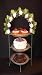 3 Tier Floral Decorated Server