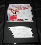 Patty Sheehan LPGA Golfer Signed Framed 11x17 Photo Display JSA - Framed Golf Photos, Plaques and Collages