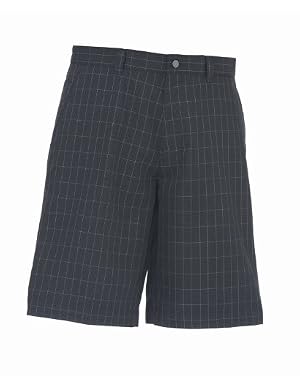 Callaway Men's Flat Front Plaid Shorts