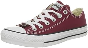 CONVERSE Unisex-Adult Chuck Taylor All Star Core Ox Trainers 015810-610-18 Bordeaux 11 UK, 45 EU