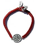 Financial Success Amulet Hand Woven Red Charm Bracelet for Men