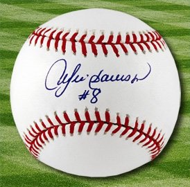 Andre Dawson Chicago Cubs Autographed/Hand Signed Baseball