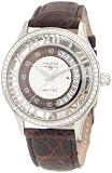 Swisstek SK52612G Limited Edition Automatic Diamond Watch With Crocodile Strap, Sapphire Crystal And Sapphire Exhibition Caseback