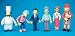 Simpsons: World of Springfield Series 14 Action Figure Case of 12 Figures- Louie, Lui...