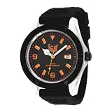 Ice-Watch Mens XX.OE.XX.R.09 XXL Collection Orange Dial Black Rubber Strap Watch by ICE watch