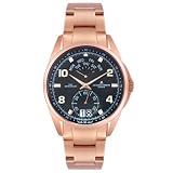 Mens Geneve Rose Gold Plated by Jacques Lemans