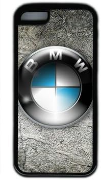 Customizablestyle BMW Car Brand Logo iPhone 5C Case Rubber Shell(TPU Black)