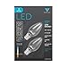 Triangle Bulbs 0.5-Watt C7 LED Night Light Bulb, Clear, 2-Pack