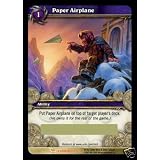 WorldofWarcraftWoWTCGMarchoftheLegionPaperAirplaneLootCardRare