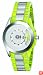 01TheOne Men's AN08G01 Spinning Wheel Classic Analog with Enamel Bezel Watch