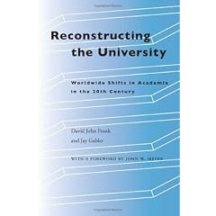 Reconstructing the University: Worldwide Shifts in Academia in the 20th Century