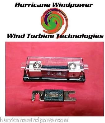 250 Amp DC ANL Holder & Fuse Inverter Wind Turbine Wind Generator Solar Panel