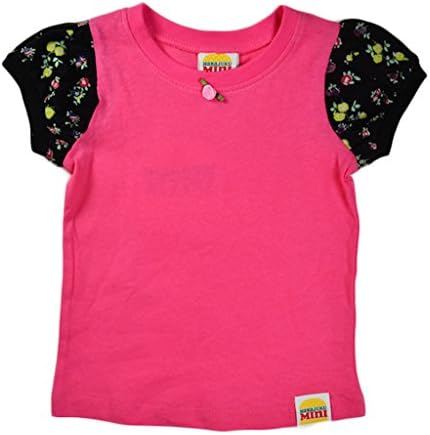 Harajuku Girls T Shirt Floral Tee, Pink, 18M