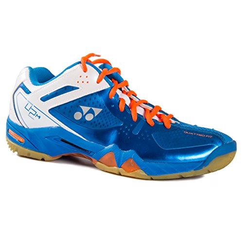 Yonex Men s Pro Cushion SHB-02 MX Badminton Shoe-Blue-7.5