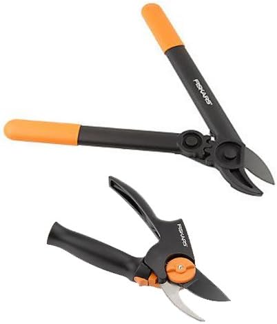 Fiskars Power Gear Lopper & Pruner Set