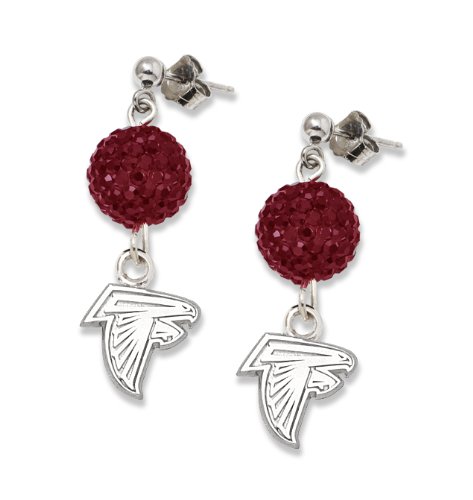 NFL Atlanta Falcons LogoArt Ovation Earrings