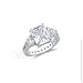 STUDIO 925: *PRINCESS DIAMOND 4CT CZ RING*