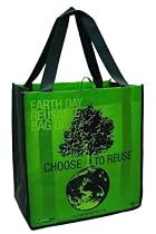 Earthwise Amazon Green Earthwise Grocery Shopping Bag