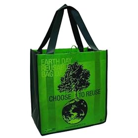 Earthwise Amazon Green Earthwise Grocery Shopping Bag