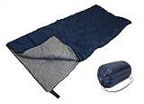 SLEEPING BAG - NAVY BLUE - STAY WARM CAMPING GEAR NEW