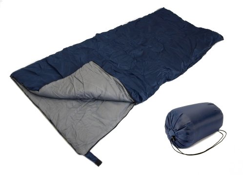 SLEEPING BAG - NAVY BLUE - STAY WARM CAMPING GEAR NEW