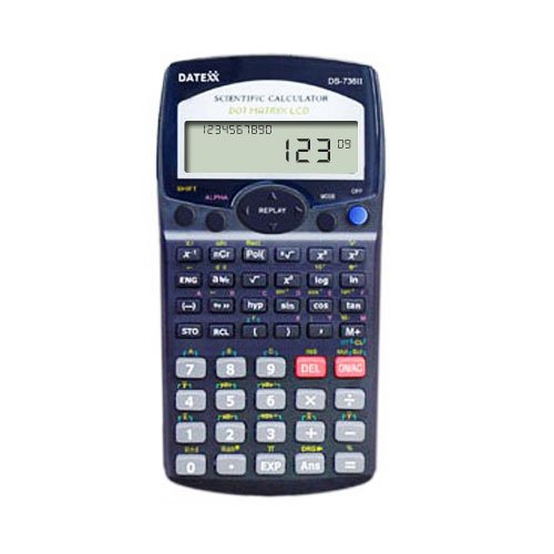 Datexx DS-736 283-Function 2-Line Scientific Calculator
