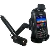 Amzer Lighter Socket Mount with Power Dongle for BlackBerry Tour, Niagra 9630 (Black)