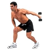 Rubber Coated Hex Dumbbell with Contoured Chrome Handle Weight: 110 lbs