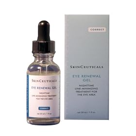 Skinceuticals  Eye Renewal Nightime Line-Minimizing Treatment Gel for the Eye Area, 1-Ounce Bottle