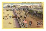Boardwalk, Asbury Park, New Jersey MasterPoster Print, 12×18
