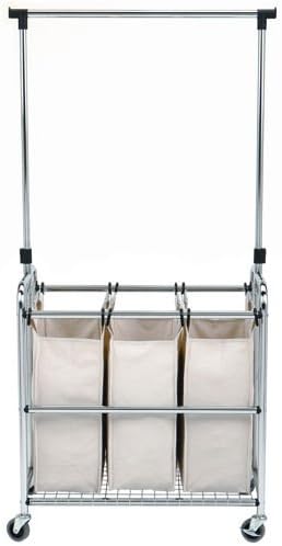 Laundry Sorter II with Adjustable Hanger Bar