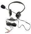 Inland 87070 Lightweight Headset with Volume Control