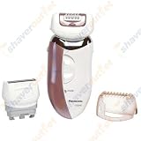 Panasonic ES2045P Wet/Dry Two-Speed Epilator with Three Heads (Pink)