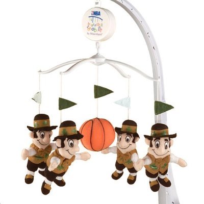 Boston Celtics Musical Baby Crib Mobile