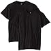 Hanes Men's Nano Premium Cotton Pocket T-Shirt (Pack of 2), Black, XX-Large