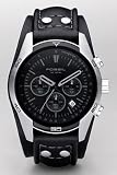 Fossil Cuff Chronograph Black Dial Watch